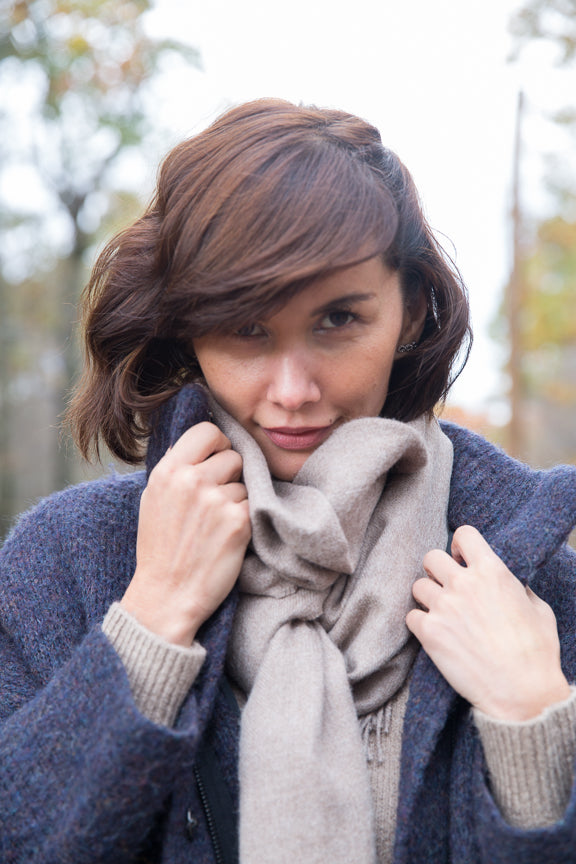 Maloca Alpaca 100% Pure Baby Alpaca Oversized Unisex Scarf/Wrap