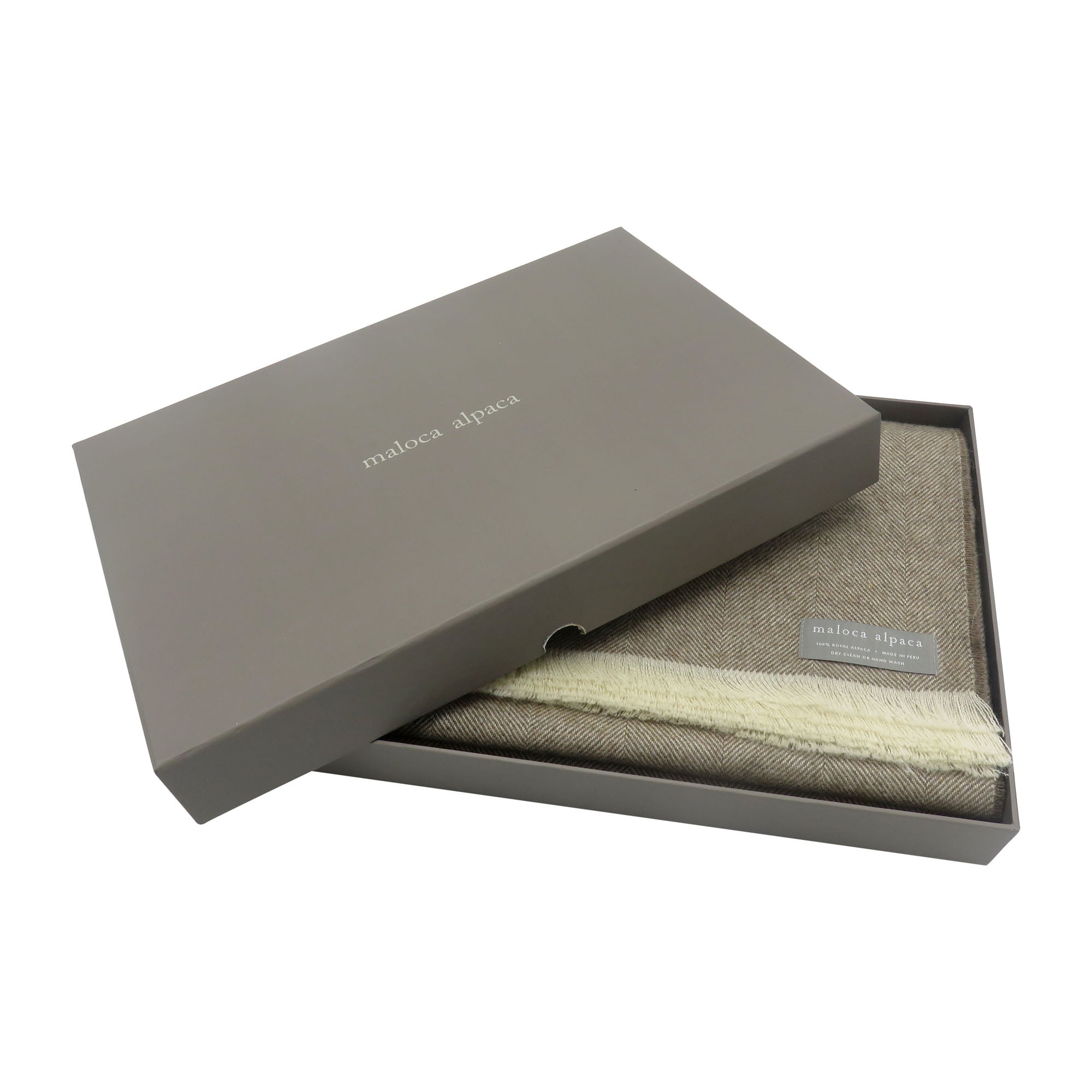 100% Pure Royal Alpaca Misti Throw-Blanket