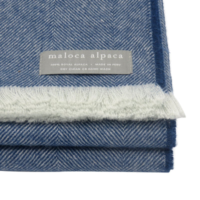 100% Pure Royal Alpaca Misti Throw-Blanket